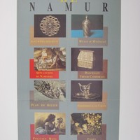 Affiche d'une exposition aux musées de namur (Namur)
